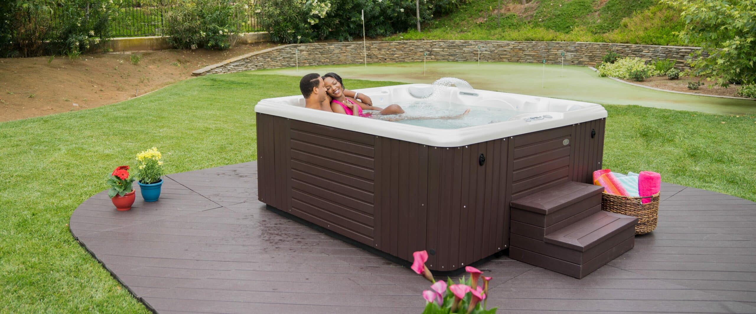 situating your hot tub