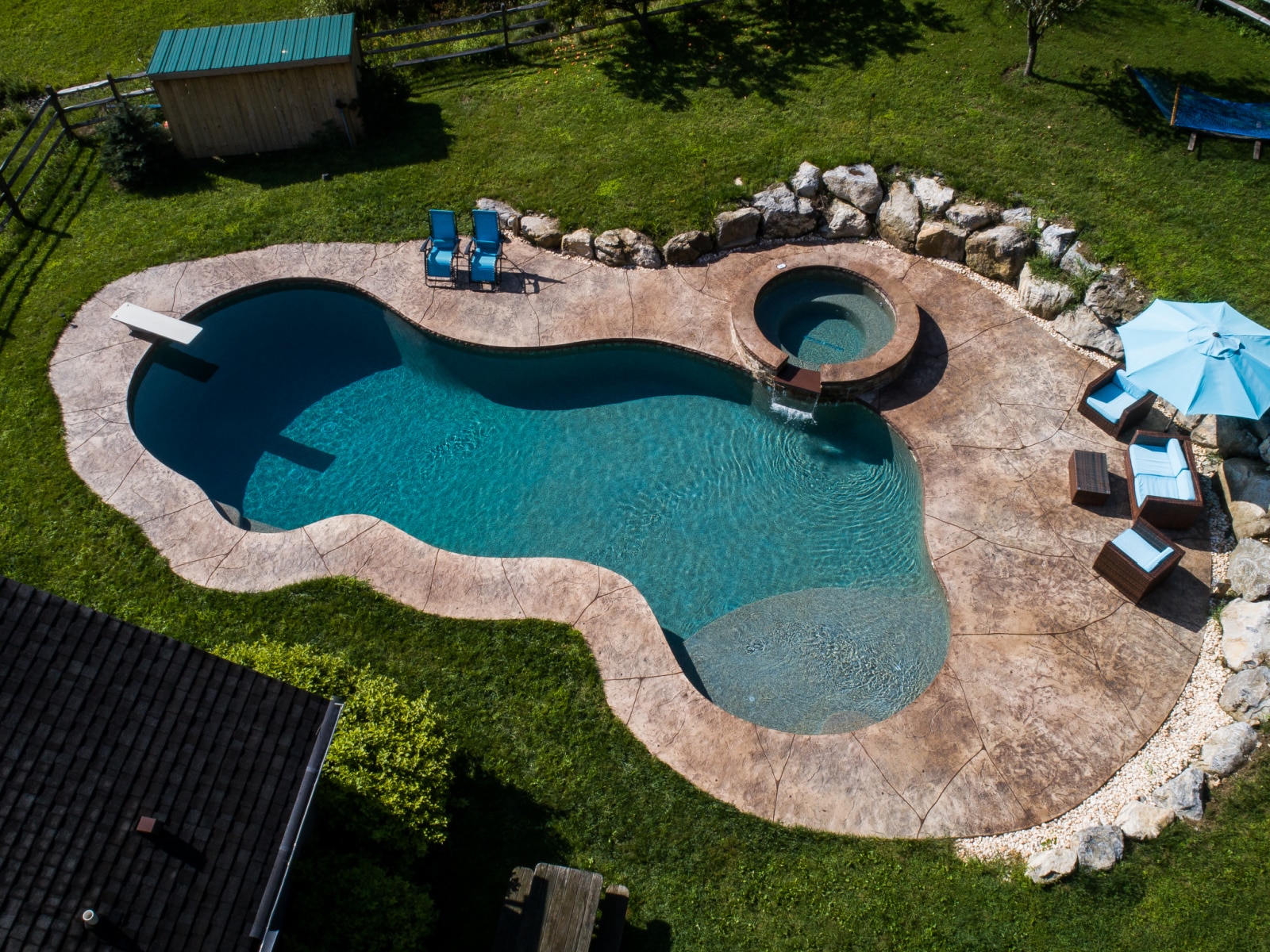 Custom pool in Berks County, PA