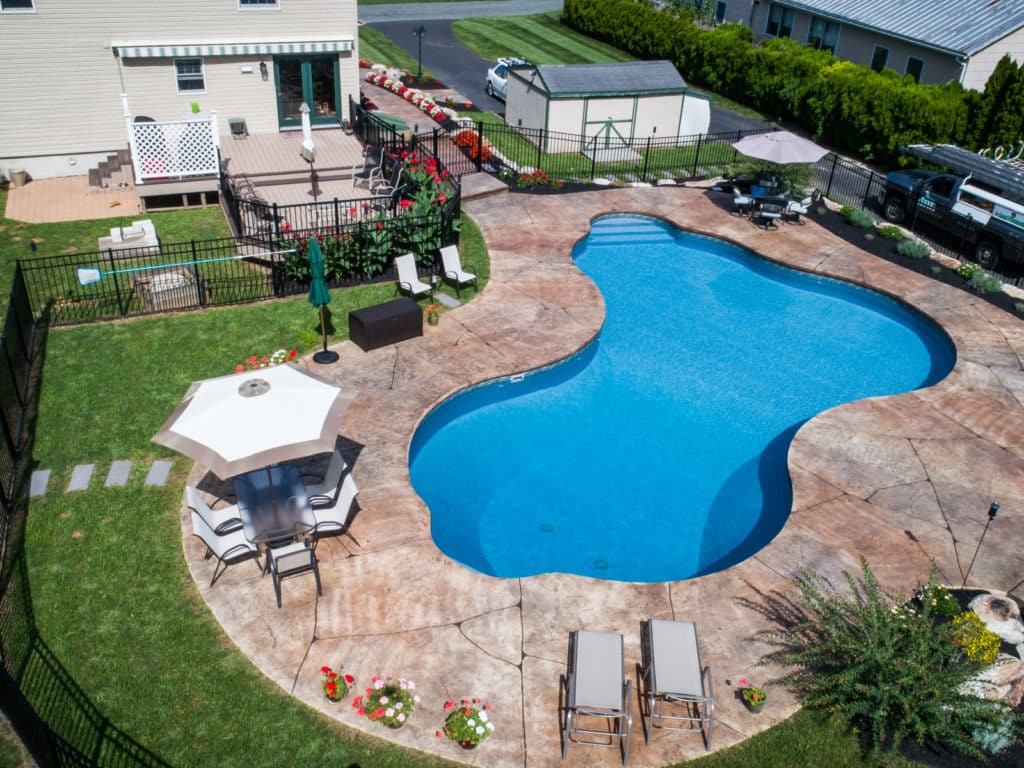How Much Patio Area Do I Need Around My Swimming Pool?